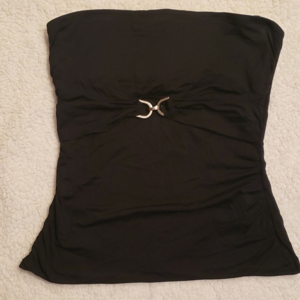 Michael Kors strapless tankini swim suit top
